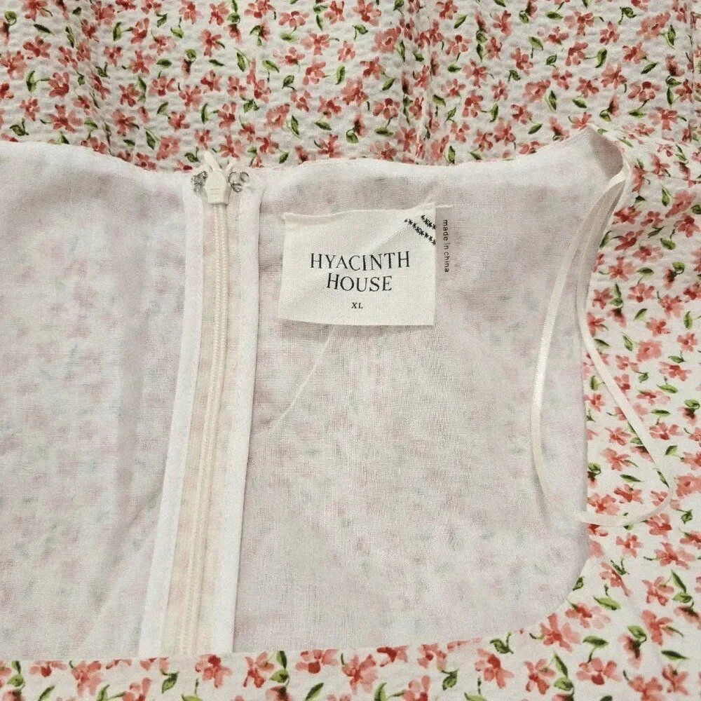 NWT Tuckernuck Hyacinth House‎ - XL - Women's Clemons Long Sleeve Puff Blouse
